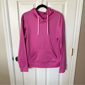 Under Armour Bright Pink Dri-Fit Hoodie💖